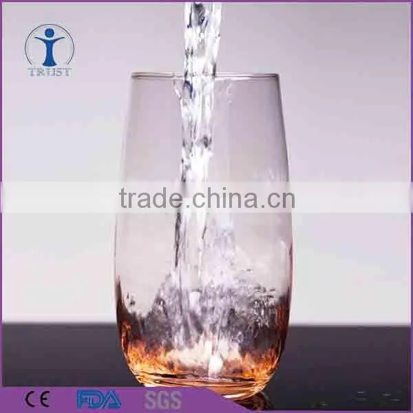4pcs Gift Set Old Fashion Hi-ball Glass Cup With Color Base Quality Choice photo-3