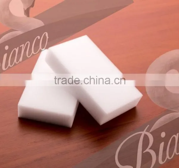 Multi Purpose White Melamine Sponge Magic Eraser for Delicate Cleaning