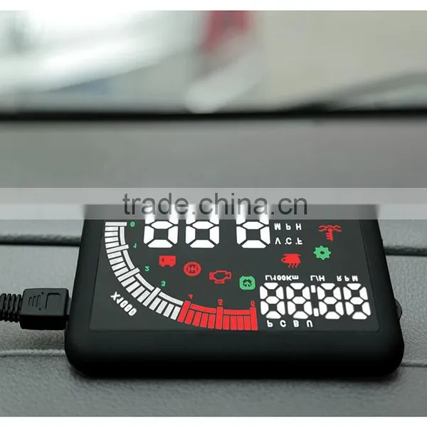 Big Screen Car HUD Head-up Display With OBD