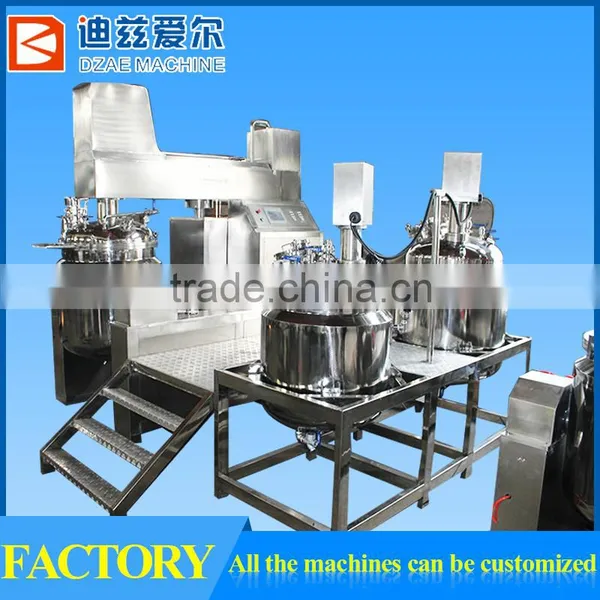 Jam Manufacturing Process Agitator Vacuum Homogenizer Mixer