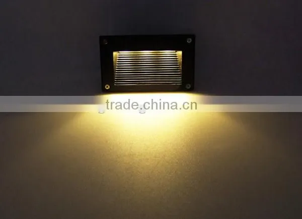 IP65 High Bright Outdoor 6W Recessed Led Step Wall Light photo-6