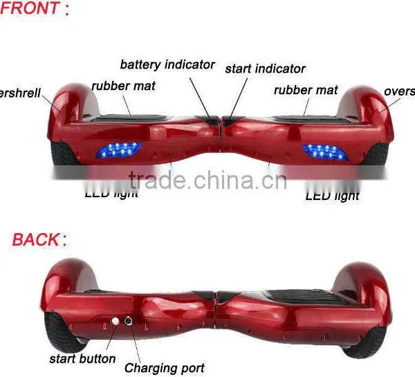 Special Design High Configuration 4.5'' Self Balancing Scooter For Children photo-4