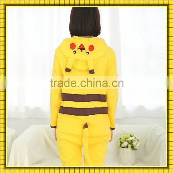 Unisex Polar Fleece Animal Jumpsuit Costume Onesie Pajama Cosplay photo-2