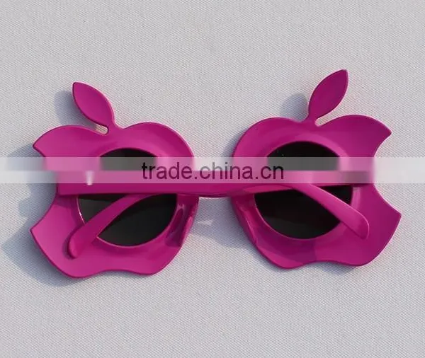 Colourful Apple Shaped Party Glasses For Kids Party photo-3