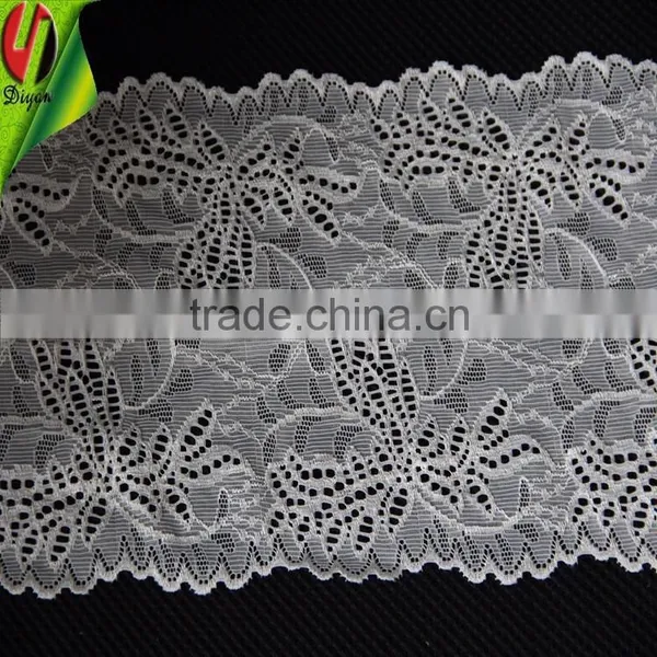 #19004 Width 6.2/6.4" Warp Lace by Pressing Jacquard Lace Trims