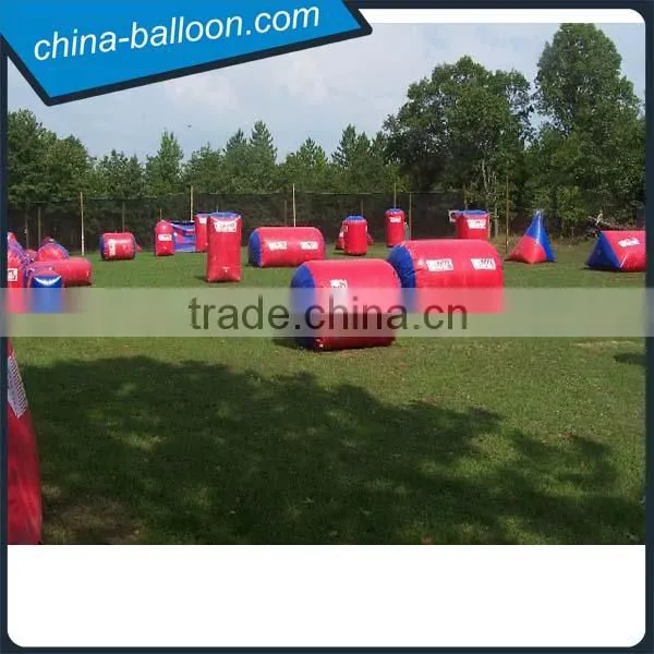 Outdoor Inflatable Obstacles Paint Game,inflatable Air Bunker for Game photo-3