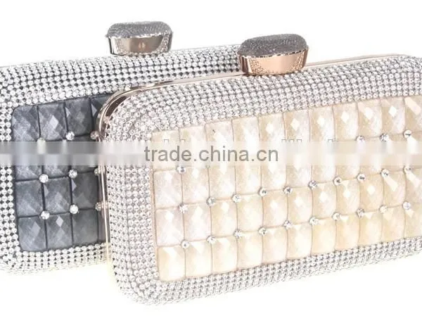 New Products Glass and Rhinestone Evening Bag of Women photo-6