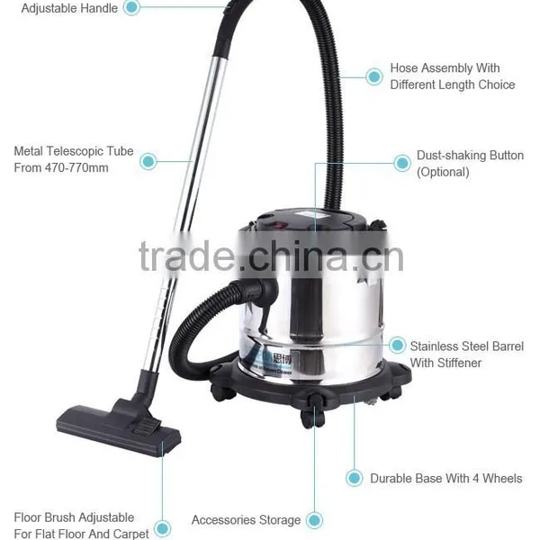 Floor Washing Dry Vacuum Cleaner 20 Litres Collecting Dry Dust photo-2