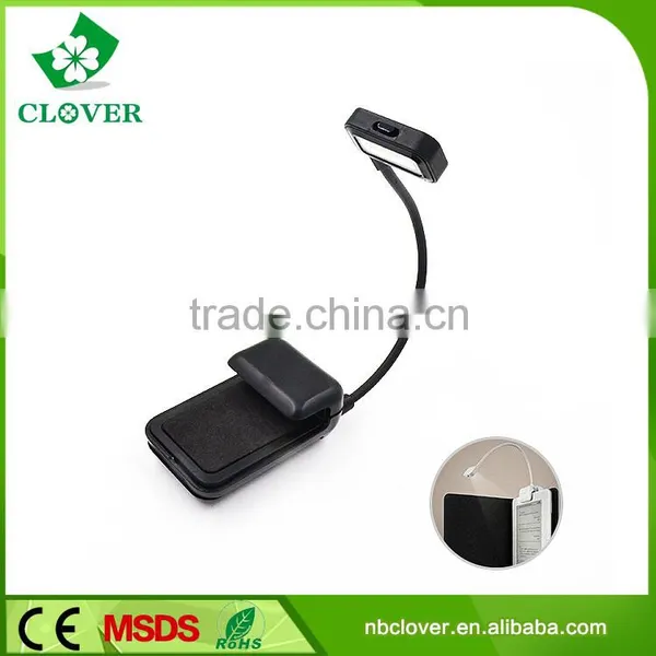 Promotional ABS Rechargeable Clamp Led Bedside Reading Lamp photo-2