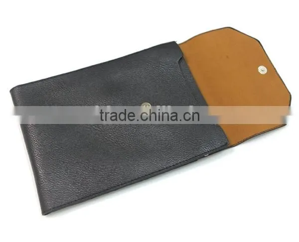 Slim Soft PU Leather Universal Pouch for Tablet With Shoulder Strap Easy to Carry photo-3
