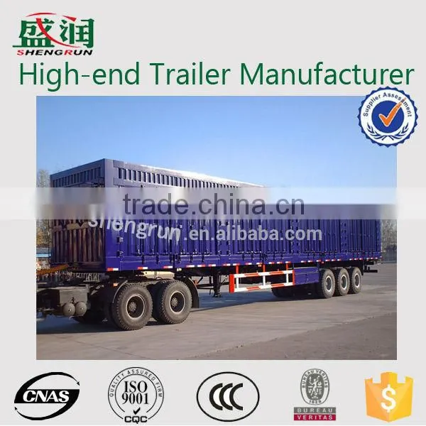 China Hot 3 Axles /4 Axles Van Semi Trailer photo-2