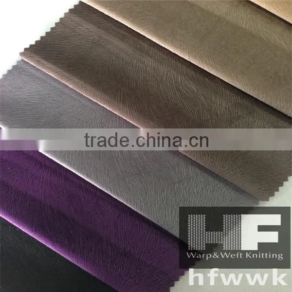 Suer Soft Velvet Cationic Polyester Fabric photo-2