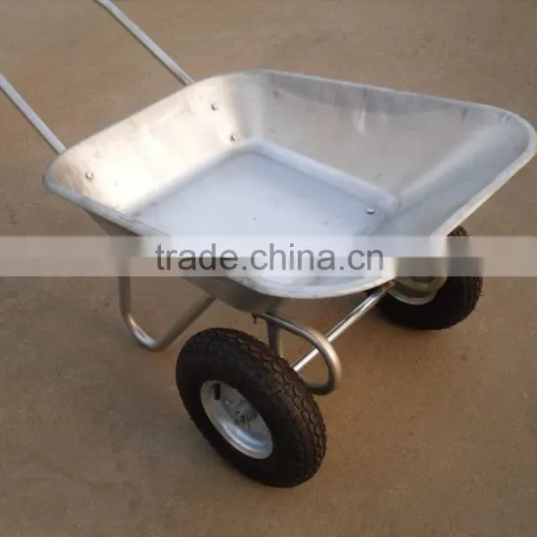 WB6211, Hot Selling in Russia and Europe Garden Two Wheel Wheelbarrow on Sale Now" photo-2