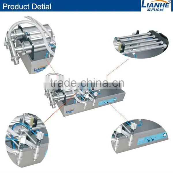 Stainless Steel Liquid Soap Pneumatic Filling Machine photo-2