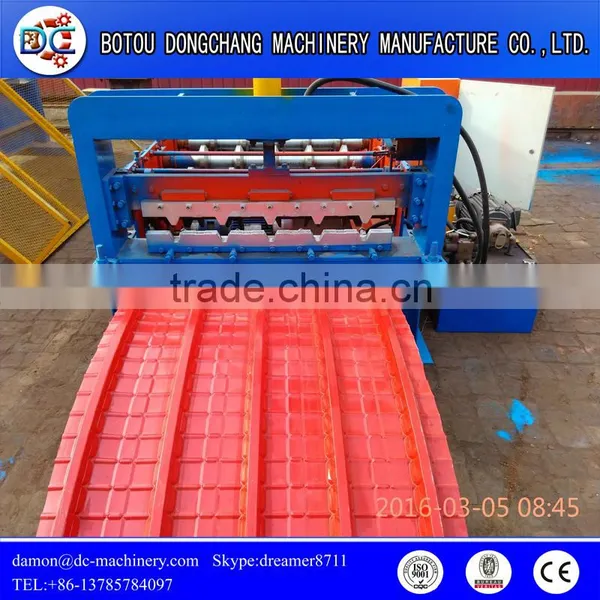 Full Autotmatic Hydraulic Arch Curving Roof Sheet Roll Forming Machine photo-5