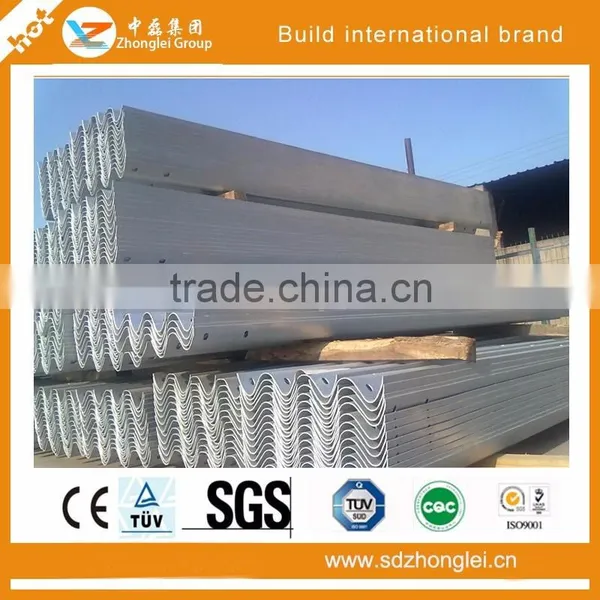 Galvanized Fence, Waveform Guardrail, Spraying Guardrail photo-6