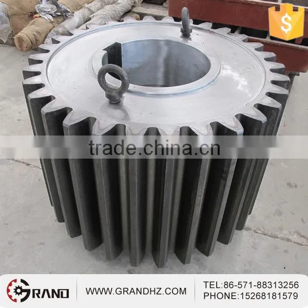 Steel Casting Small Gear for Cement Machinery