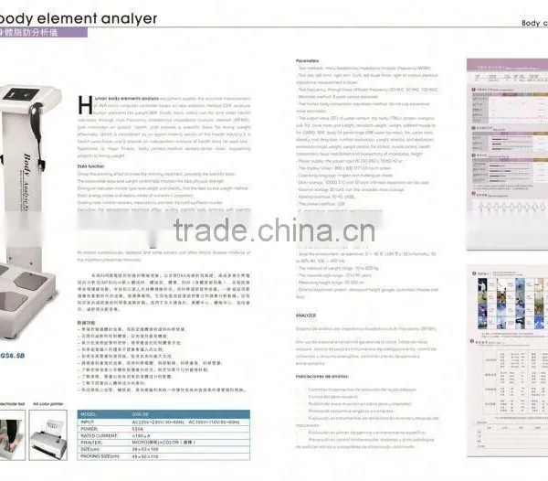 2016 IBeauty:human Body Analyzer/quantum Body Scanner/body Fat Analyzer Machine photo-2
