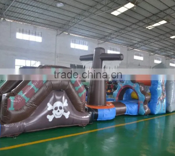 2016 15oz Commercial Obstacle Inflatable Water Obstacle Course for Sale photo-4