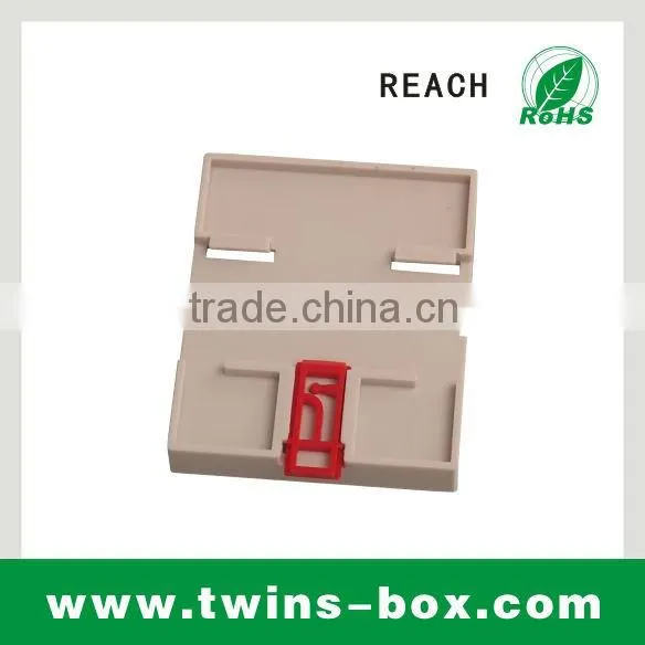 ABS Card Module Box Plastic Guide Rail Type Connection Box Shell Cassette Mold Guide Card photo-4