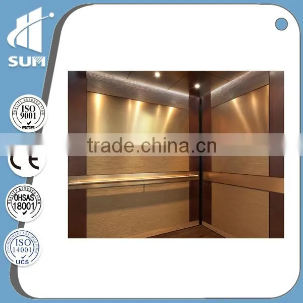 CE Approved Stainless Steel 250kg Passenger Lift photo-3
