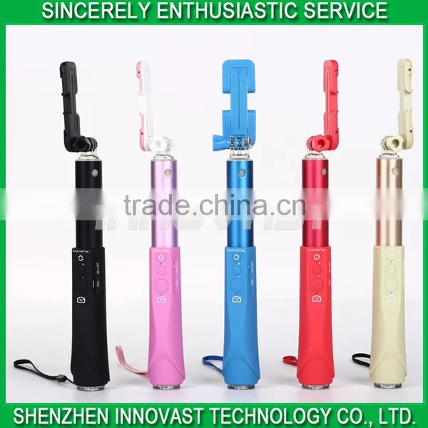 2016 New Type Bluetooth Selfie Stick With Zoom Function