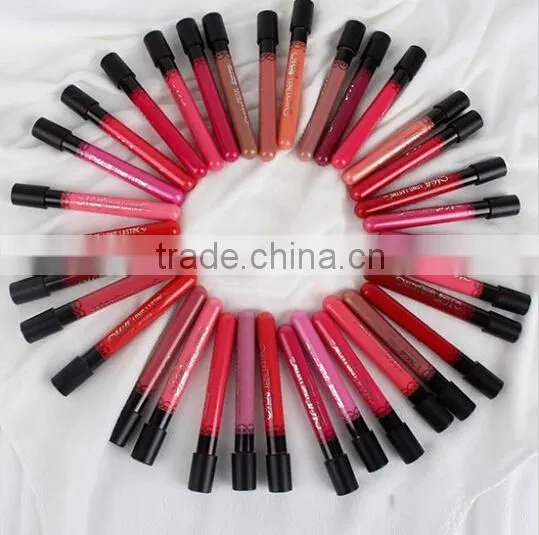 Menow 38colors Matte Lipstick Waterproof Long Lasting Liquid Peel off Lipstick photo-6