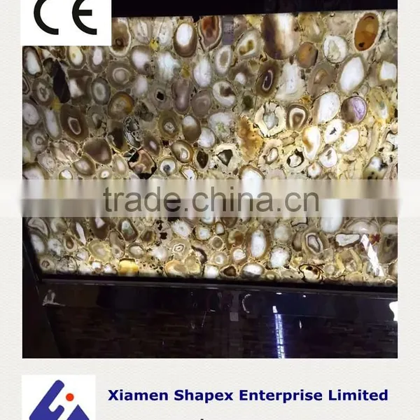 Artifical Blue Agate Marble Stone With Superior Quality photo-6