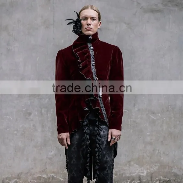 Devil Fashion 2015 Man Gothic Jacket CT00802 photo-2