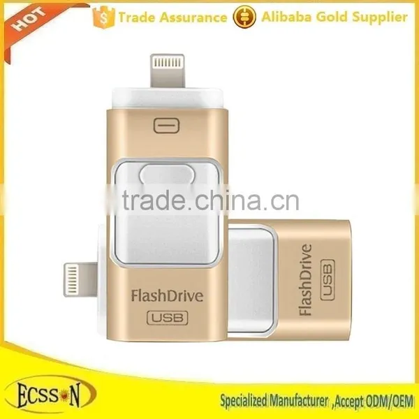 16GB 32GB 64GB OTG Cheap Mini Usb Flash Drive for IPhone IPod IPad ITouch USB OTG photo-2