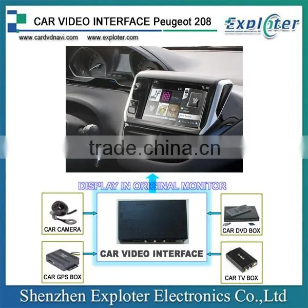 New Product Peugeot 208 2012- Car Video Interface