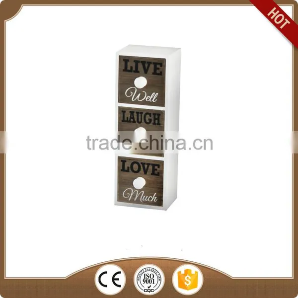 Wooden Box of Three Drawer photo-2