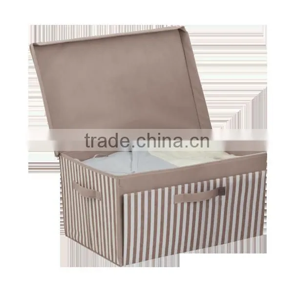 Decorative Closet Organizer Clothes Storage Box Foldable