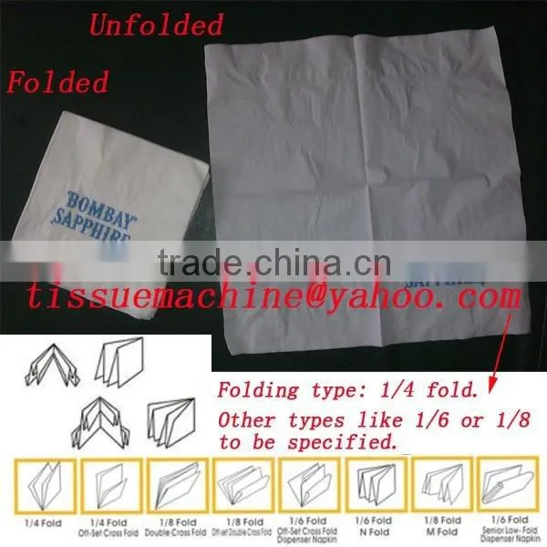 Fastest 2500 Piece Italy Design Embossing Printing Automatic High Speed Z Fold Napkin Folding Machine photo-5