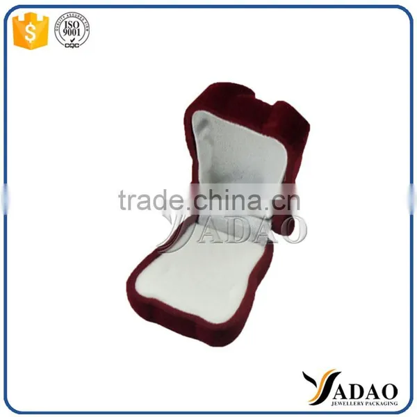 Best Popular in the Wolrd Cute Panda Shape Flocking Ring Jewelry Boxes photo-3