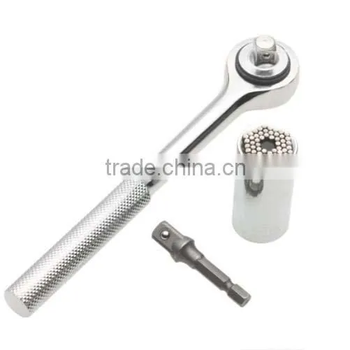 Trade Assurance CR-V Material Multi-function Universal Socket Wrench photo-5