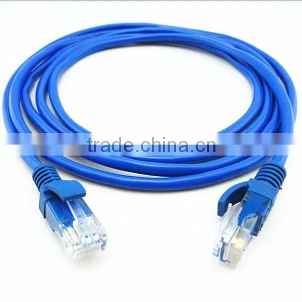 Factory Sale Price CAT5E Solid Bare Copper RJ45 Ethernet Patch Cord Pass Fluke Test photo-5