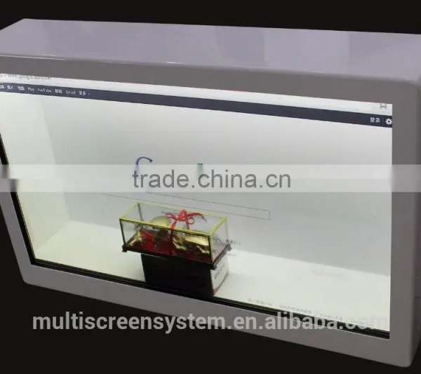 EKAA 65 Inch Transparent Touch Panel Switch LCD Display