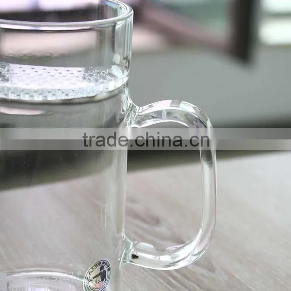 Patented Design Heat Resistant Glass Teacup With Honeycomb Filter Strainer Handmade Glass Tea Cup 300ml photo-3