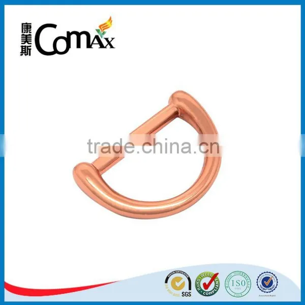 Bag Hardware Accessories Rose Gold Wholesale D Rings photo-3