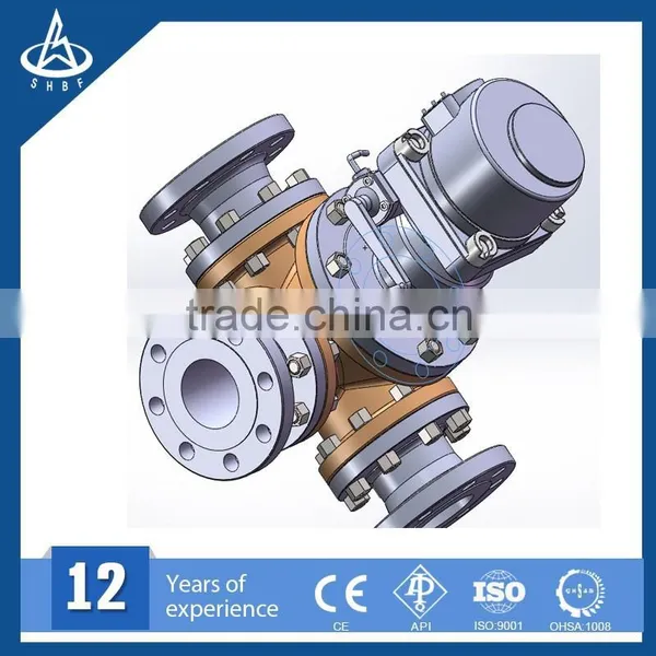 Factory API 3 Way Valve 1.6MPa,Ball Valve photo-2