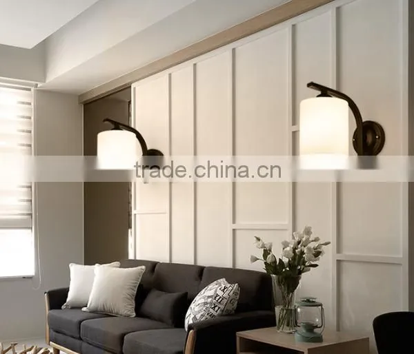Hot Sale Classic Loft Style Vintage Glass Wall Lamp / Light For Living Room And Hotel photo-5