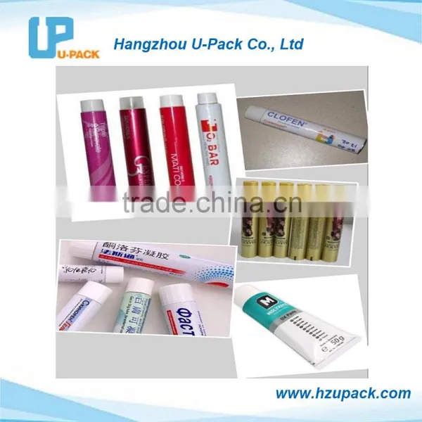 Aluminum Collapsible Tubes With Cylinder Standard Screw Cap & Stand-up Cap photo-6