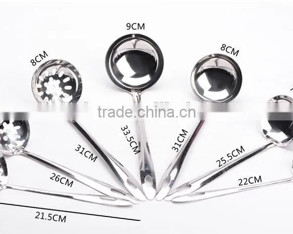 2016 HighQuality Korean Kitchenware Stainless Steelkitchen Tools/Hot Pot Spoon/strainer Customizable LOGO 1PCS S41