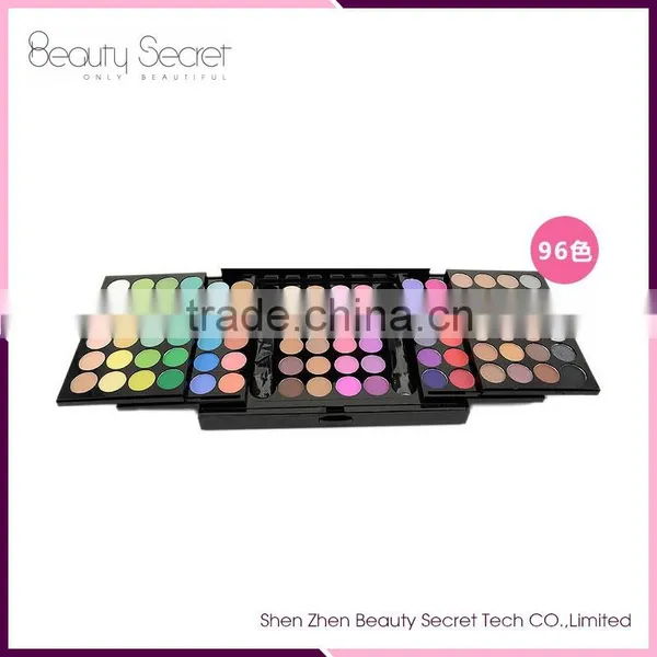 Hot Sale Longlasting 96 Multi Colored Private Label Makeup Cosmetic Eyeshadow Palette photo-2
