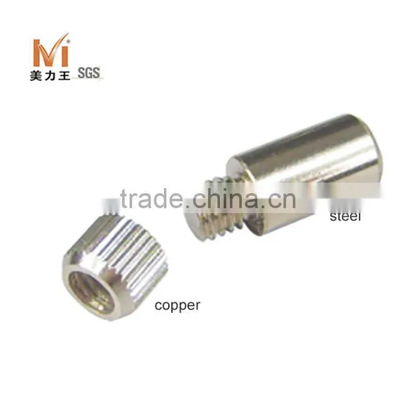 Furniture Cabinet Hardware Screw Shelf Supports With 8mm Pin photo-2