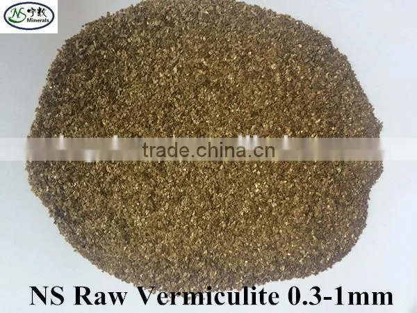 Free Asbestos 0.3-1mm Raw Silver Vermiculite for Foundary, Steel Industry photo-2