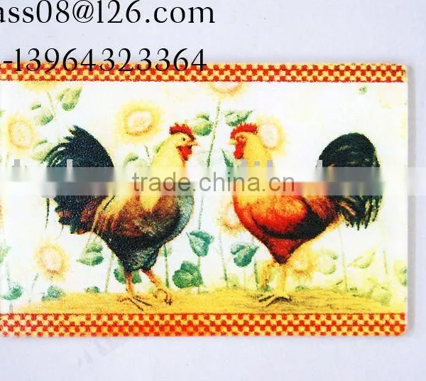 Square Glass Cutting Board