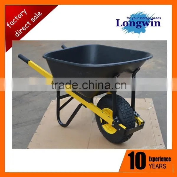 Heavy Duty Construction 6 Cubic Foot Wheelbarrow photo-4