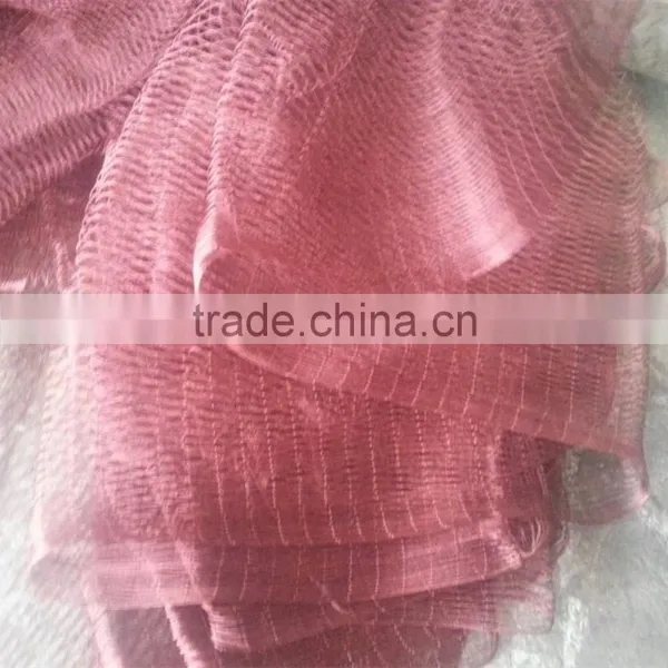210D 380d Nylon Polyester Multifilament Fish Net With Brown Color photo-3